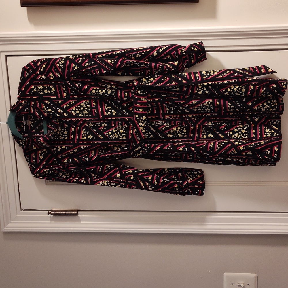 Floral Shirt dress.  Karl Lagerfeld Paris. Never worn. NWOT. Size 6.